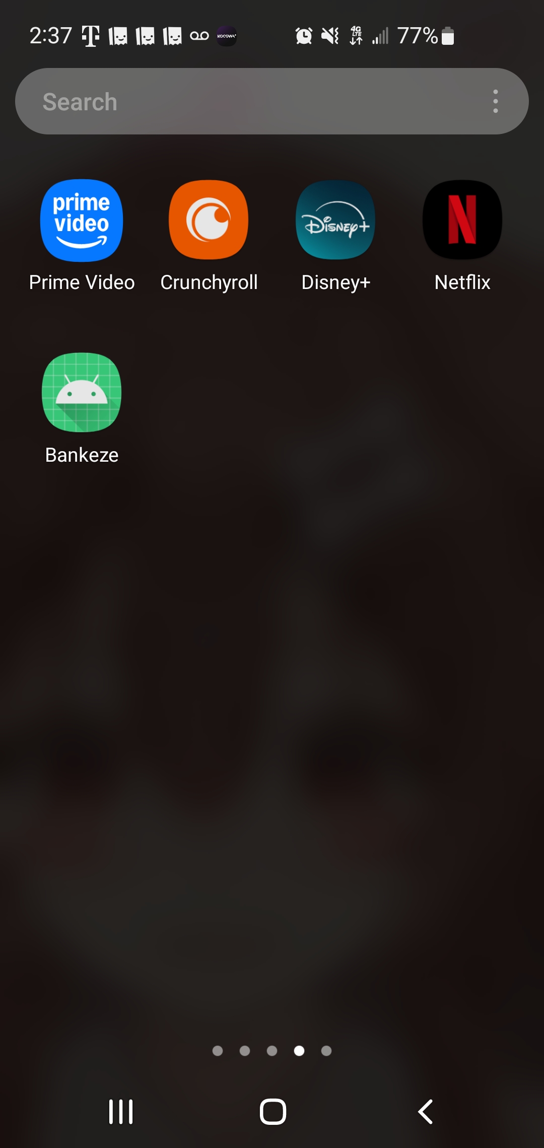 Home Screen